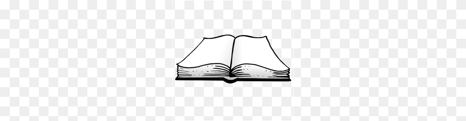 Open Books Clipart Black And White Clip Art, Book, Publication, Page, Text Free Png