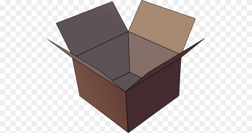 Open Box Clip Art, Cardboard, Carton, Mailbox, Package Free Png Download