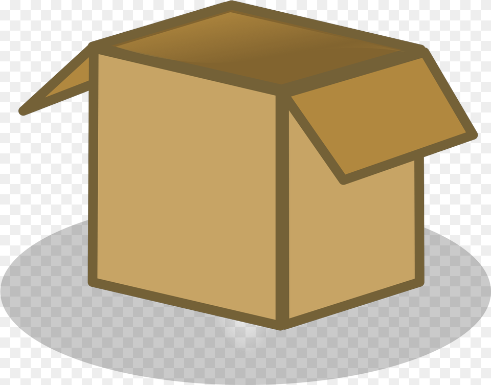 Open Box Clip Art, Cardboard, Carton, Mailbox, Package Free Png