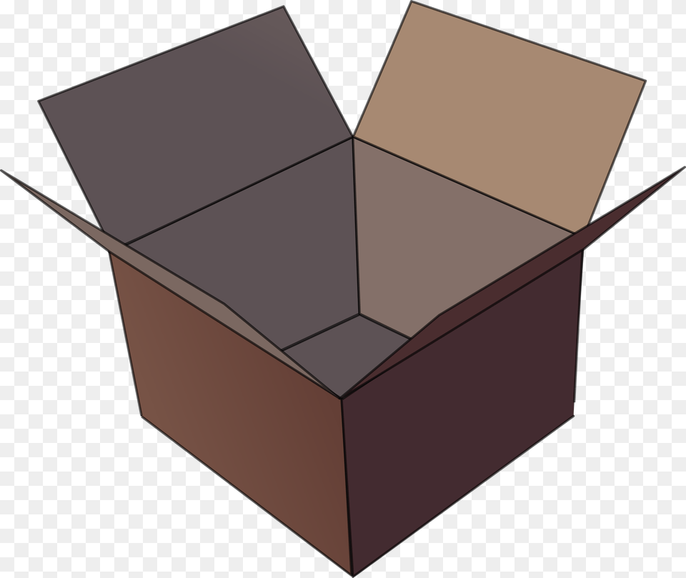 Open Box Clipart, Cardboard, Carton, Package, Package Delivery Free Transparent Png