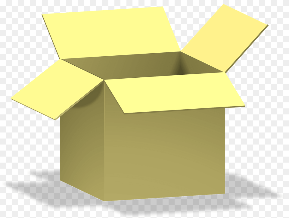 Open Box Clipart, Cardboard, Carton, Mailbox, Package Free Png Download