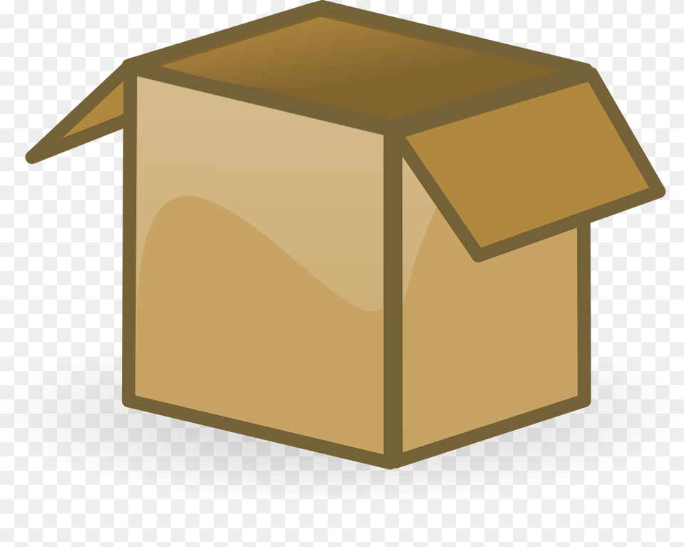 Open Box Clipart Look, Cardboard, Carton, Mailbox, Package Png Image