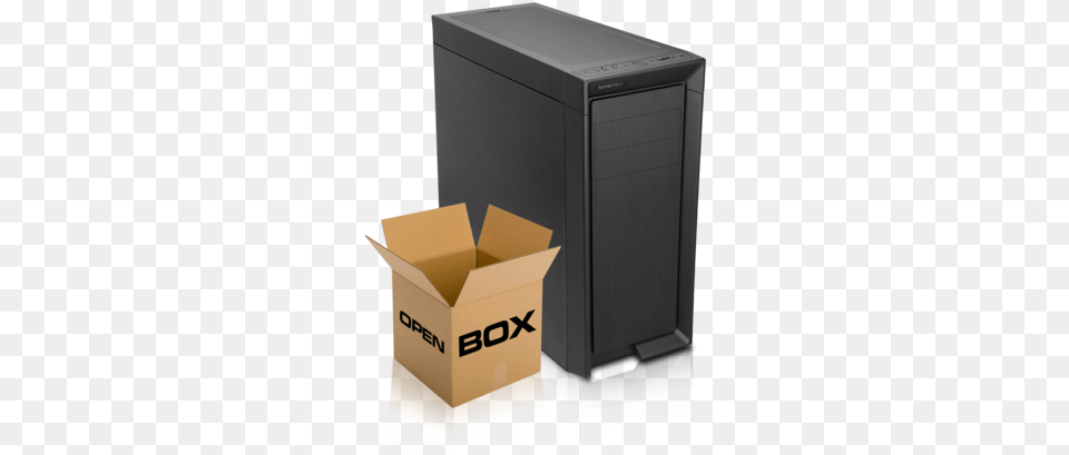 Open Box Computer Case, Cardboard, Carton, Mailbox, Package Png