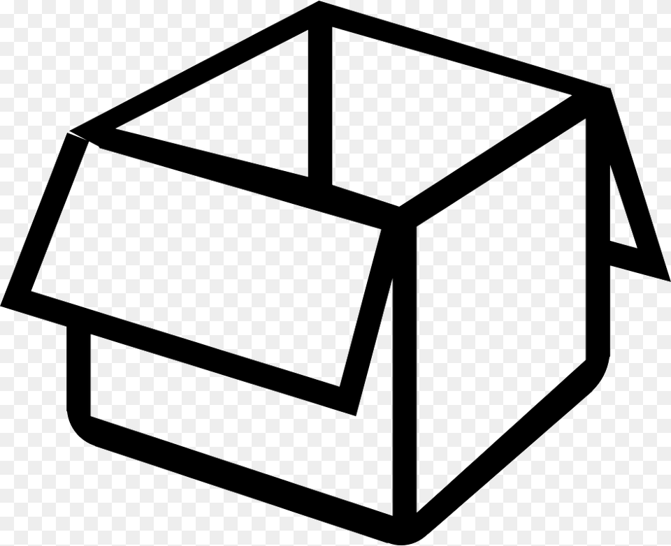Open Box Icon, Cross, Symbol, Cardboard, Carton Free Transparent Png