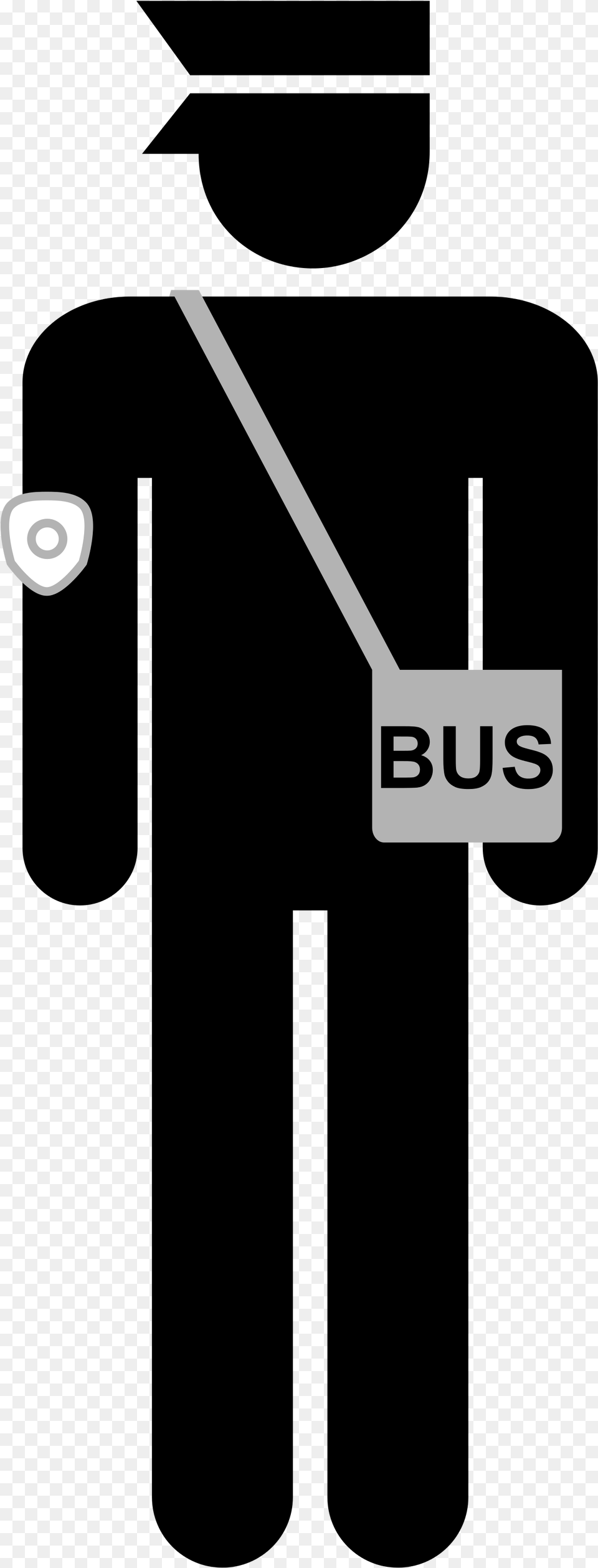 Open Bus Conductor Clipart Png Image