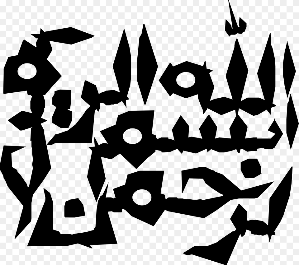 Open Calligraphy, Gray Free Transparent Png
