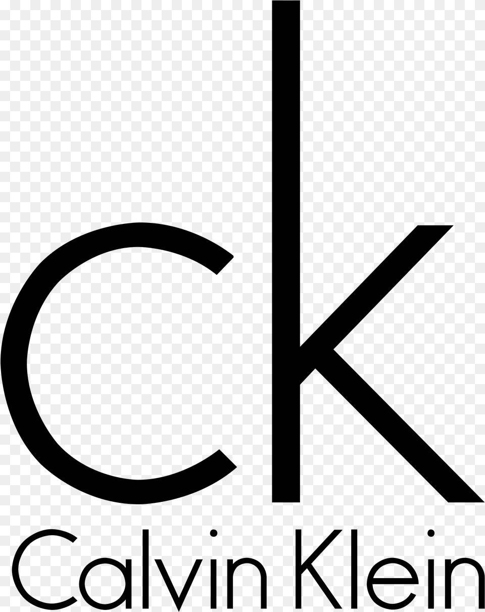 Open Calvin Klein Logo, Gray Png