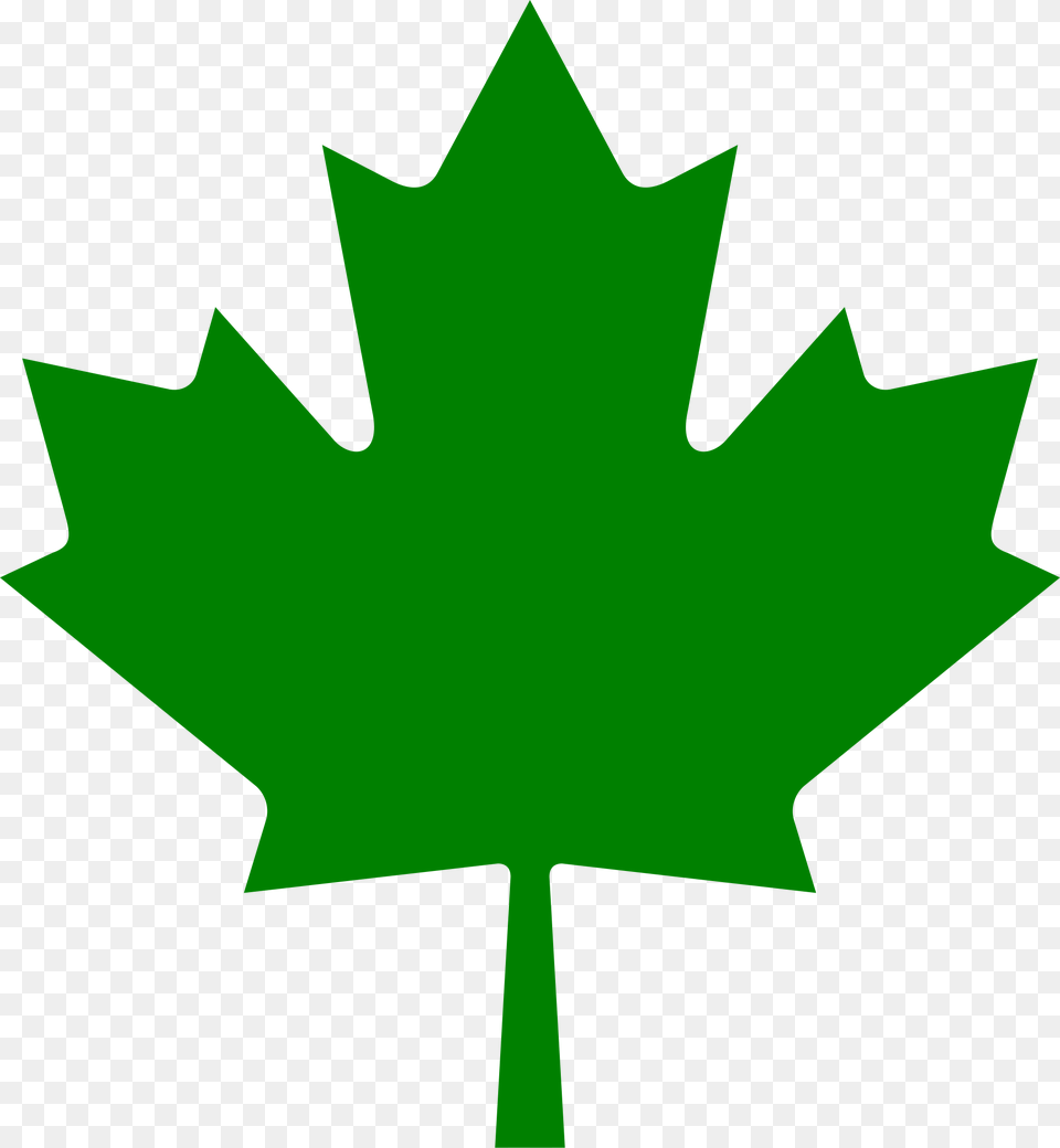 Open Canadian Maple Leaf Green, Plant, Maple Leaf, Cross, Symbol Png