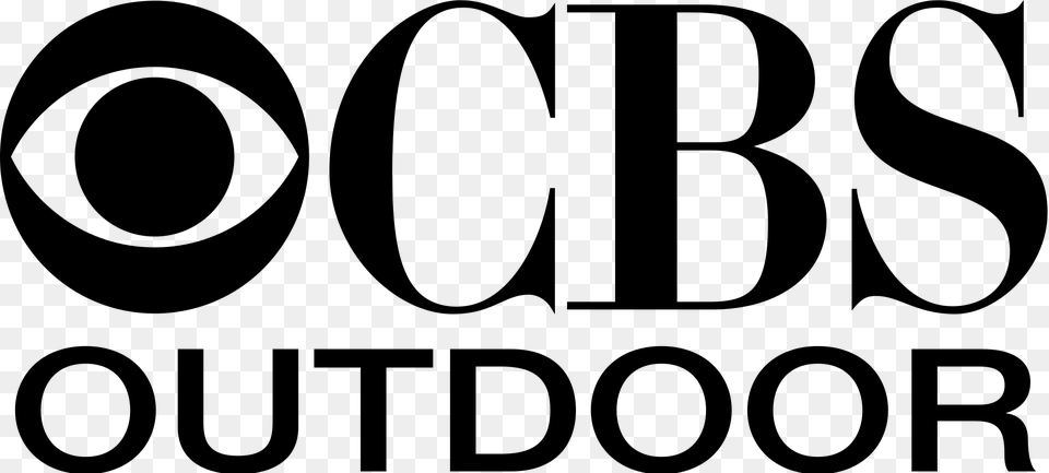 Open Cbs Television Stations Logo, Gray Free Png
