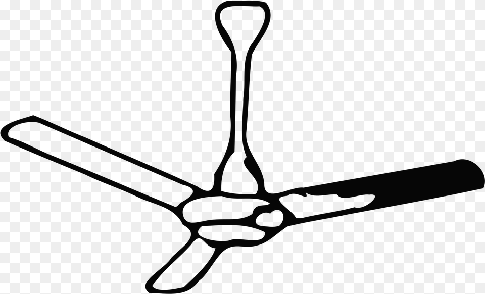 Open Ceiling Fan Election Symbol, Appliance, Ceiling Fan, Device, Electrical Device Free Transparent Png