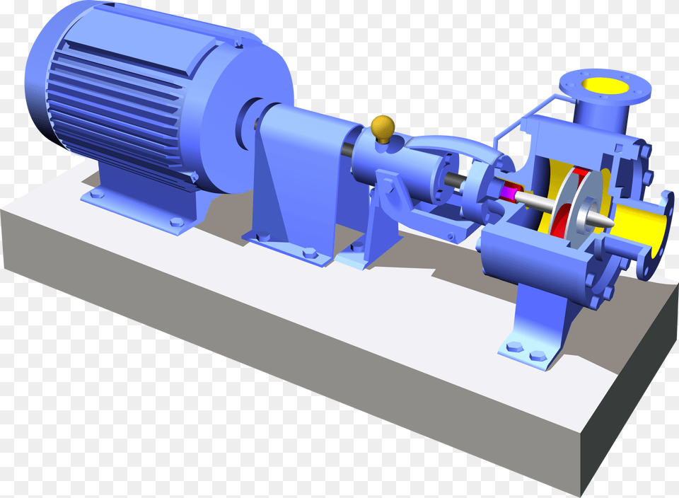 Open Centrifugal Pump, Machine, Motor Free Png