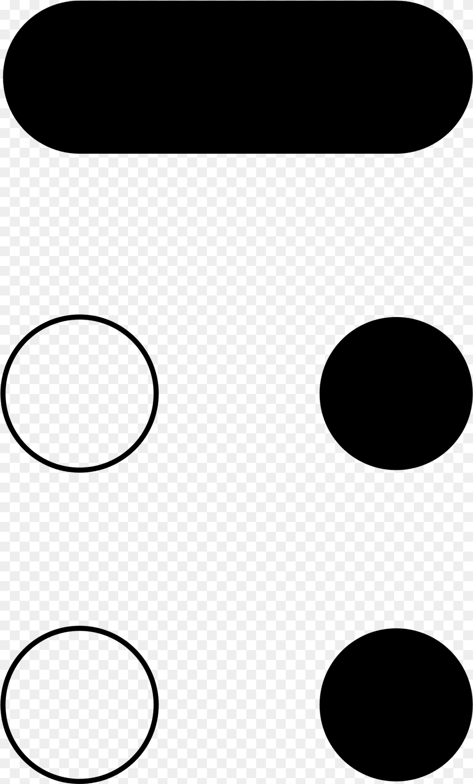 Open Circle, Gray Free Png