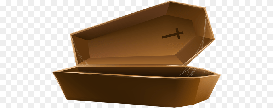 Open Coffin Halloween Transparent Open Coffin Transparent Background, Box, Treasure, Cardboard, Carton Png Image