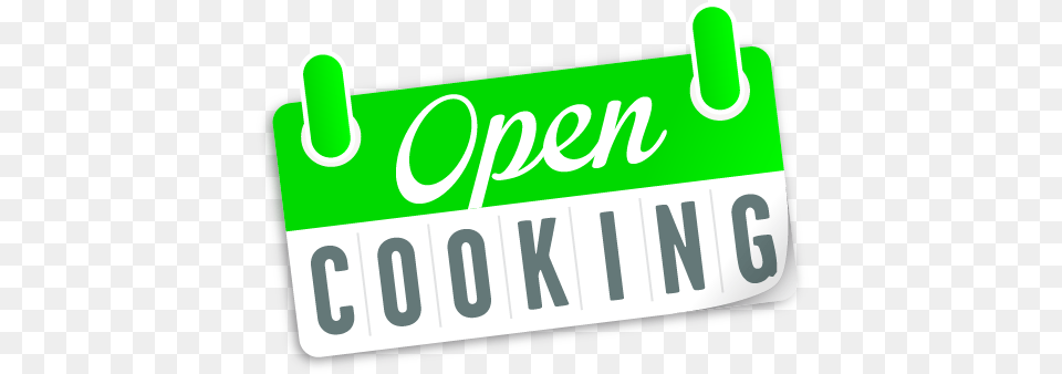 Open Cooking Sign, License Plate, Transportation, Vehicle, Text Png