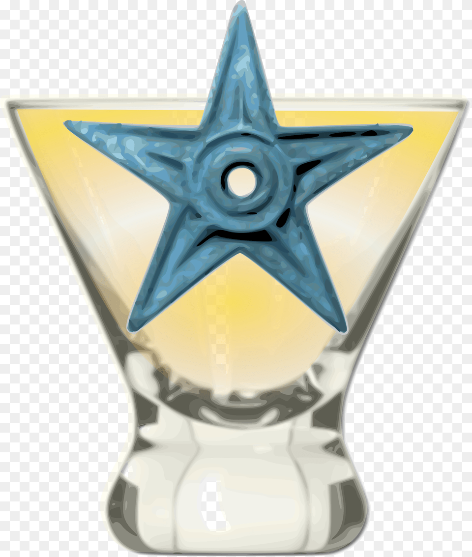Open Cosmopolitan Cocktail Glass, Star Symbol, Symbol, Pottery, Hot Tub Png Image