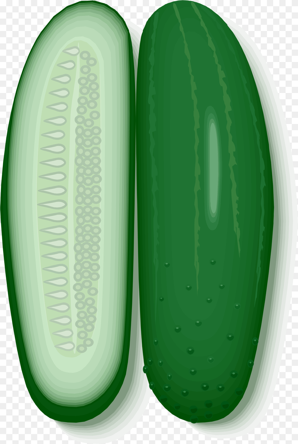 Open Cucumber, Produce, Plant, Food, Vegetable Free Transparent Png