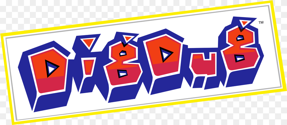 Open Dig Dug Logo, Text, Art, Scoreboard Free Png Download