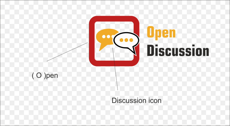 Open Discussion B Diagram, Logo Png