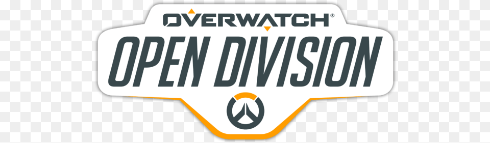 Open Division 2020 Season 2 North America Liquipedia Overwatch Open Division Logo License Plate, Transportation, Vehicle, Sticker Free Transparent Png