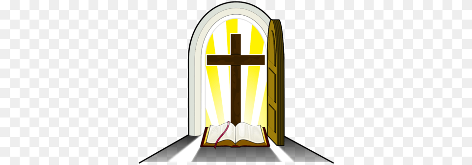 Open Door Clipart, Altar, Architecture, Building, Church Free Png