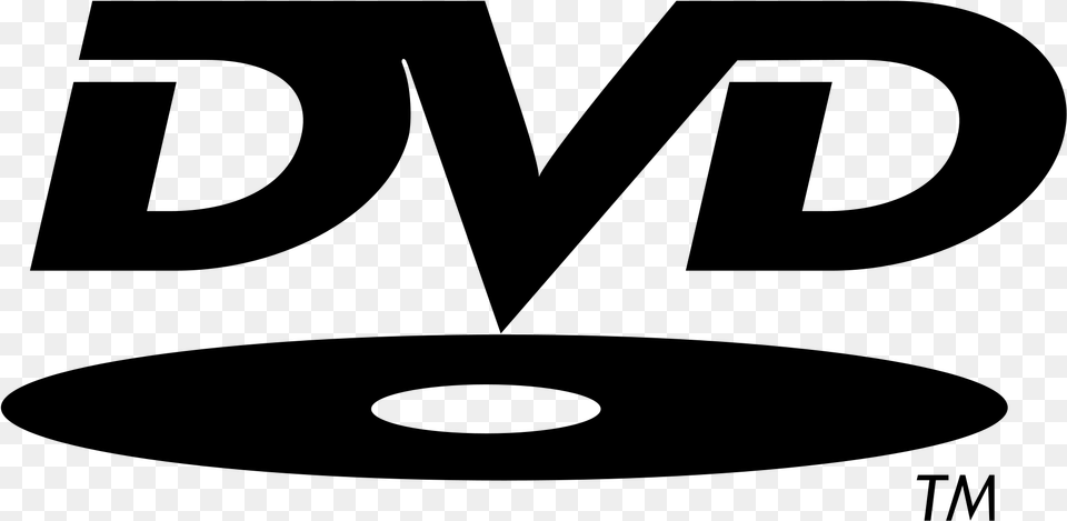 Open Dvd Logo, Gray Png