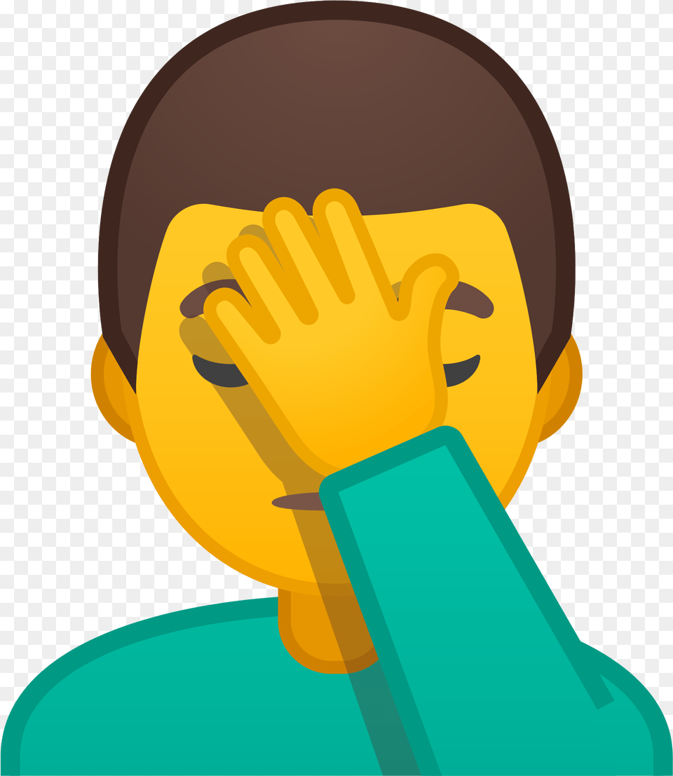 Open Emoji Mano En La Frente, Cleaning, Person, Photography, Body Part Free Png Download