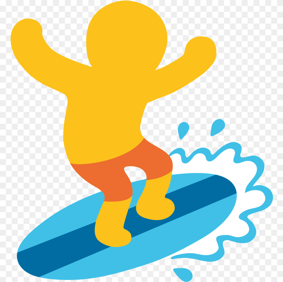 Open Emoji Surfing, Water, Nature, Outdoors, Sea Png