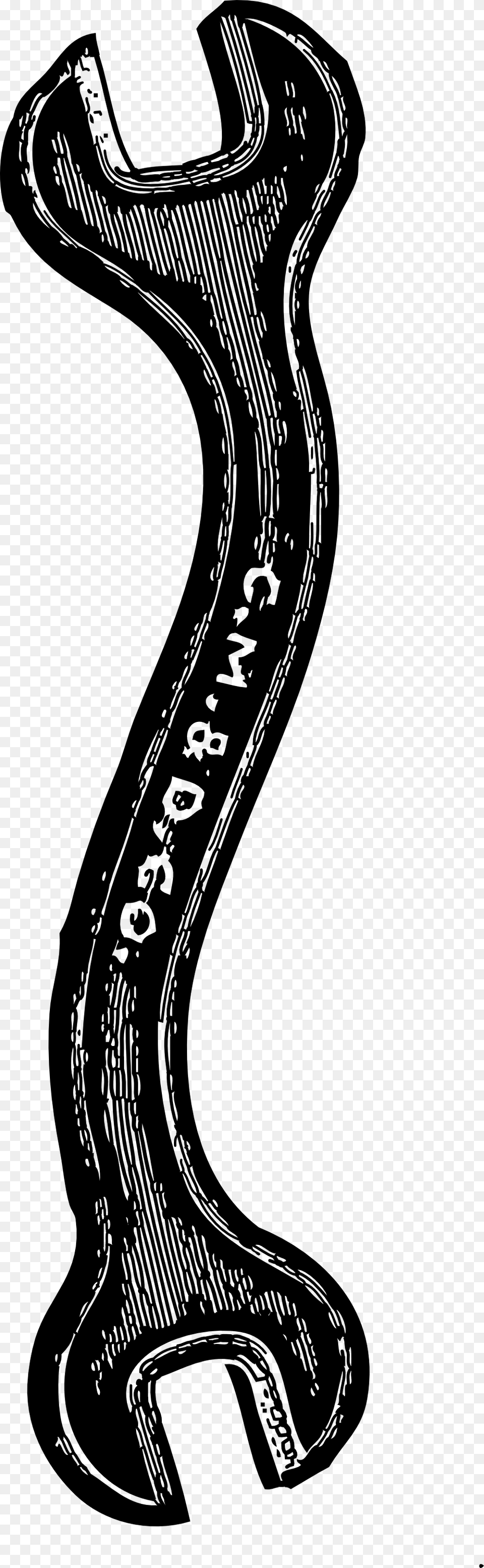 Open End Wrench Clip Art Open End Wrench Drawing, Smoke Pipe Free Transparent Png