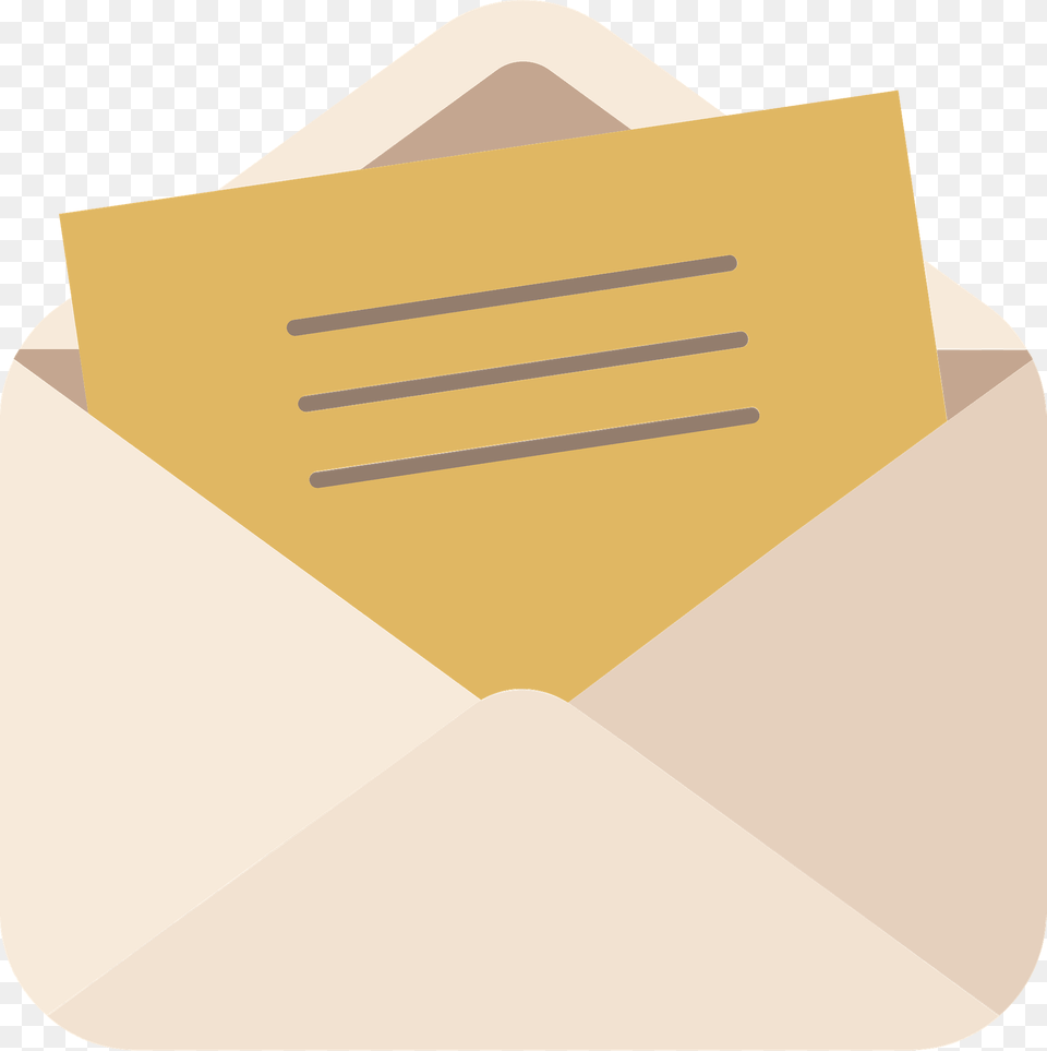 Open Envelope Clipart, Mail, Mailbox Free Transparent Png