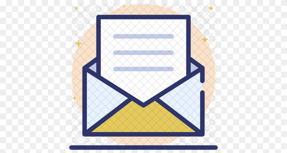 Open Envelope Icon Email Pictogram Png Image