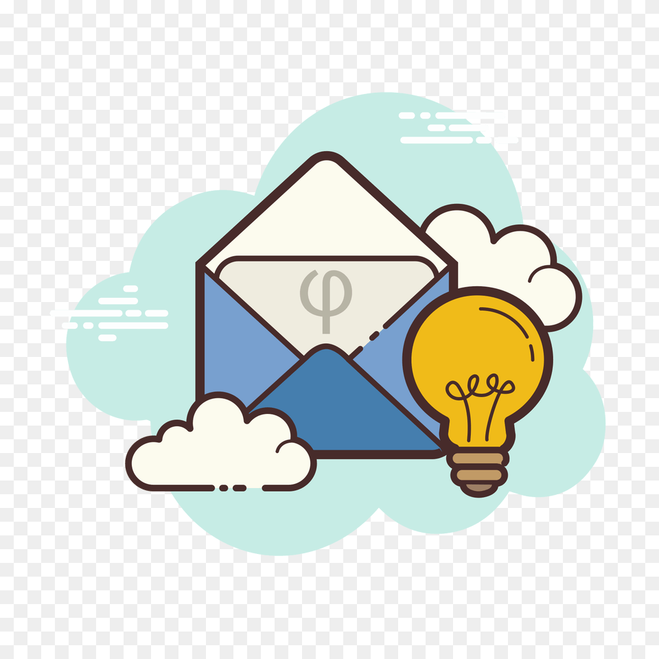 Open Envelope Idea, Light, Bulldozer, Machine, Lightbulb Free Png Download