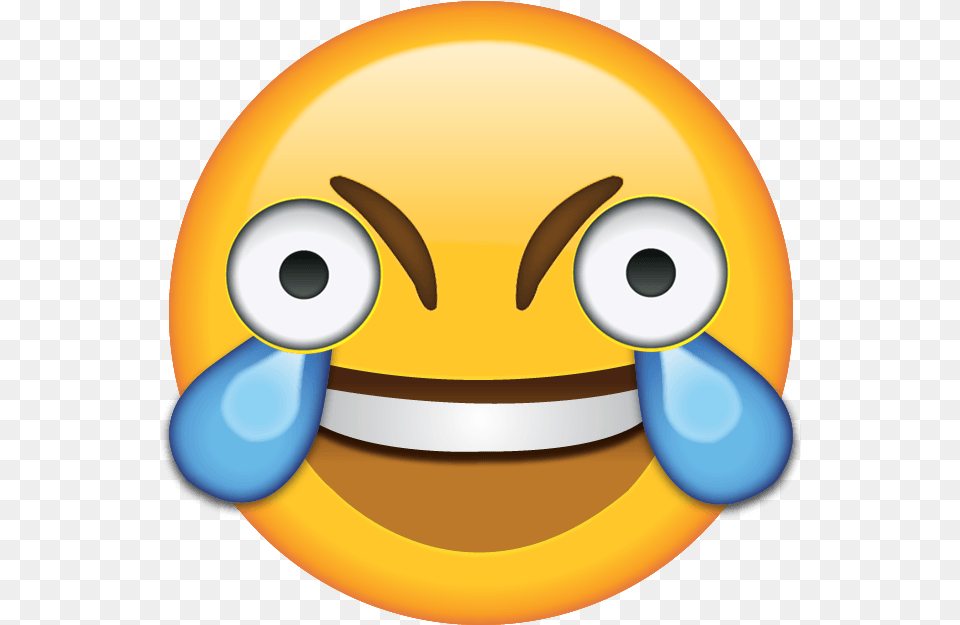 Open Eye Crying Emoji Clipart Download Laughing Eyes Open Emoji Free Transparent Png
