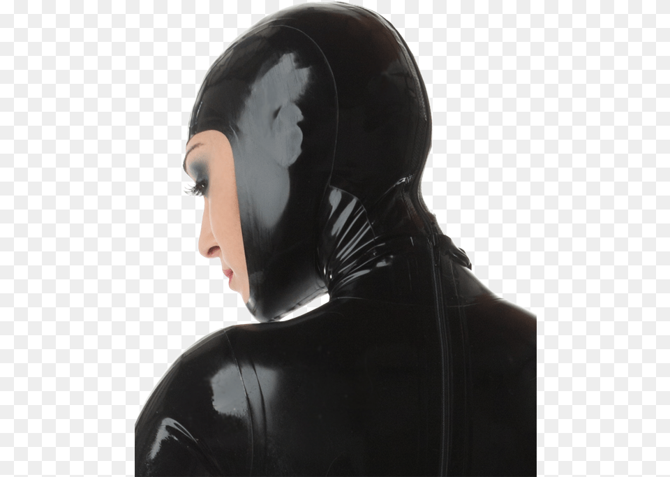 Open Face Hood Open Face Leather Hood, Adult, Female, Person, Woman Png
