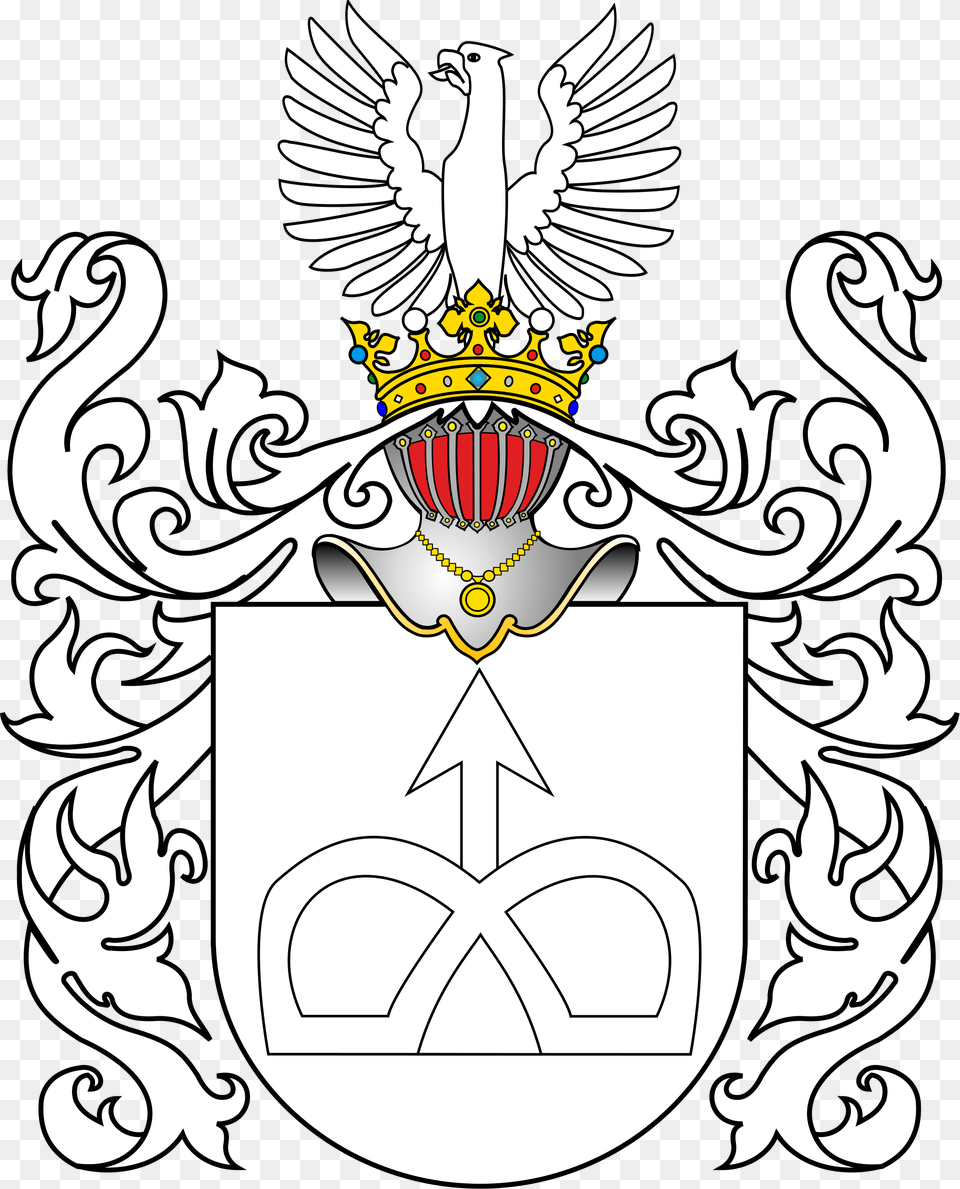 Open Family Crest Coat Of Arms Template, Emblem, Symbol, Animal, Bird Png