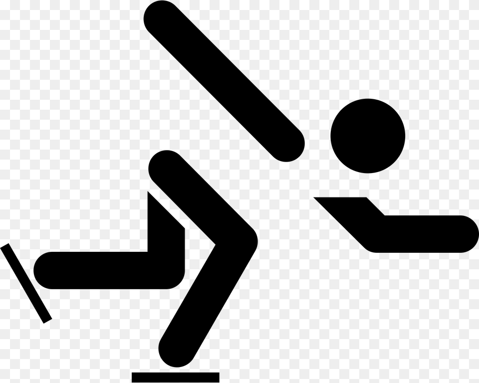 Open Figure Skating Olympics Icon, Gray Free Png Download