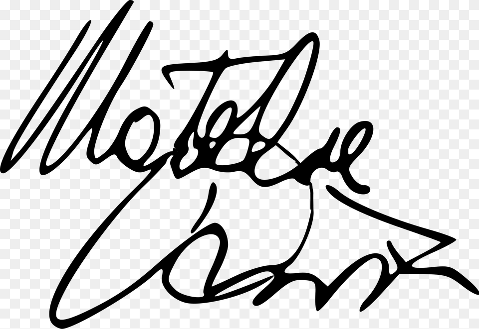 Open Firma De Natalie Portman, Gray Free Transparent Png