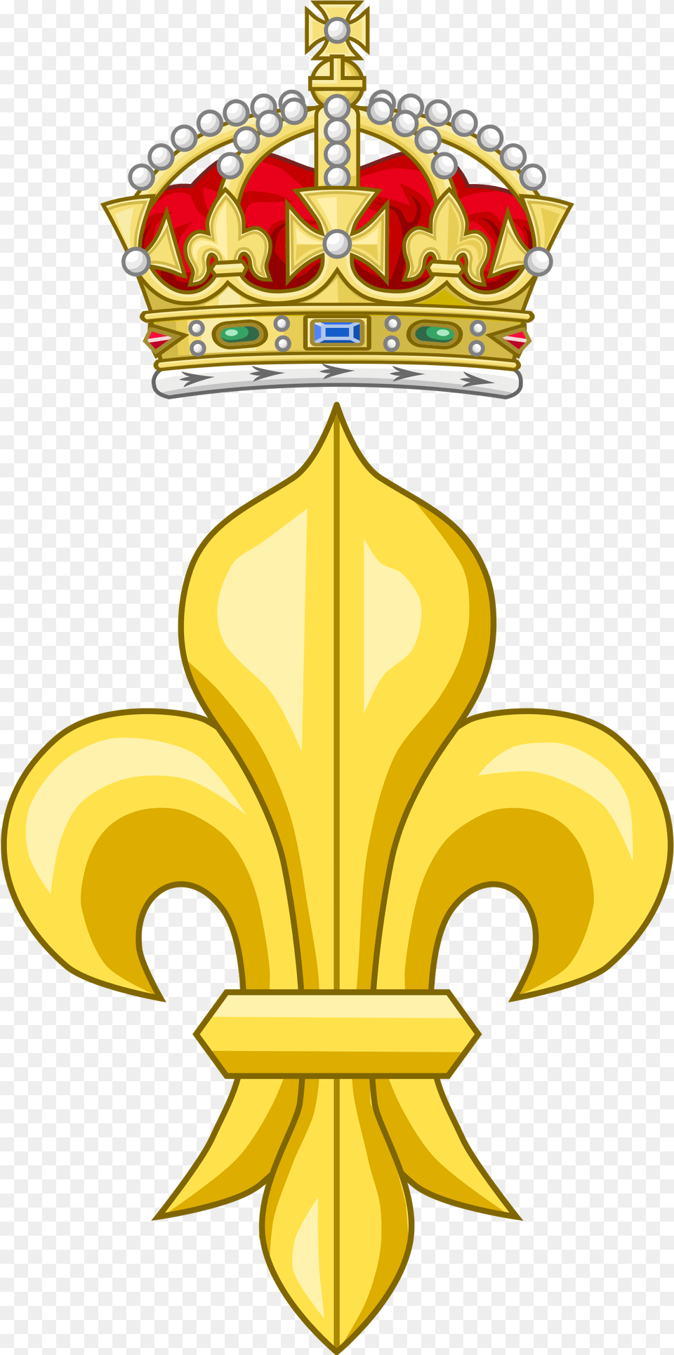 Open Fleur De Lys Tudor, Accessories, Jewelry, Crown, Cross Free Transparent Png