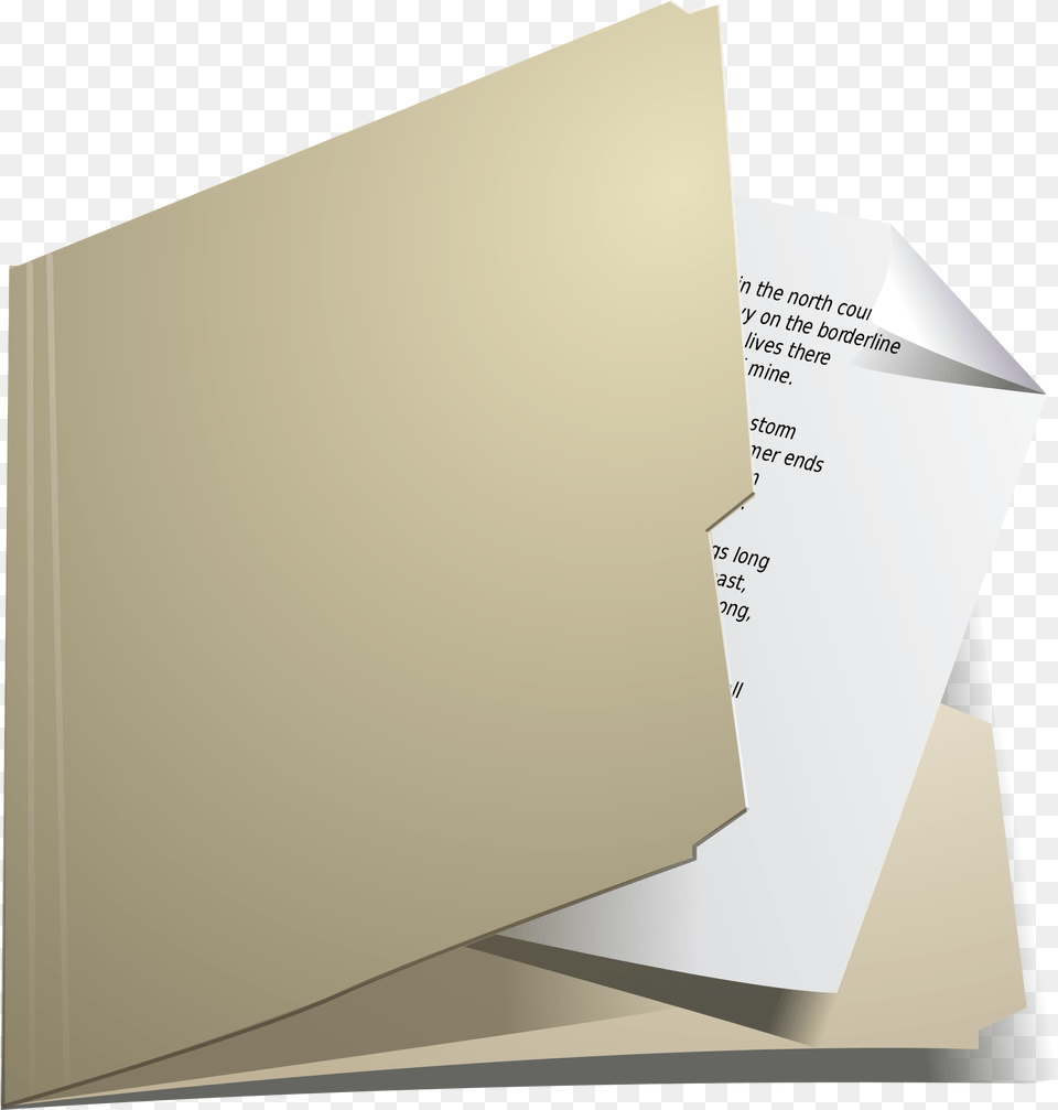 Open Folder, White Board, Envelope, Mail Free Png Download