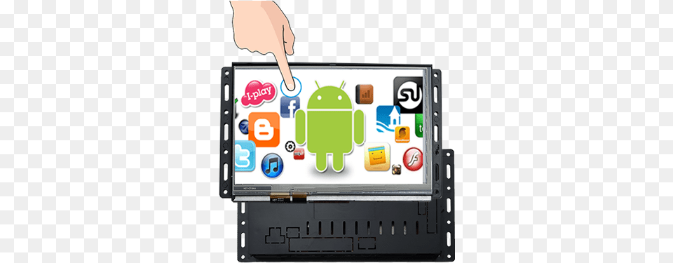 Open Frame Android Touch Panel Optional Wired Ethernet Open Frame Android Tablet, Computer Hardware, Electronics, Hardware, Screen Free Transparent Png