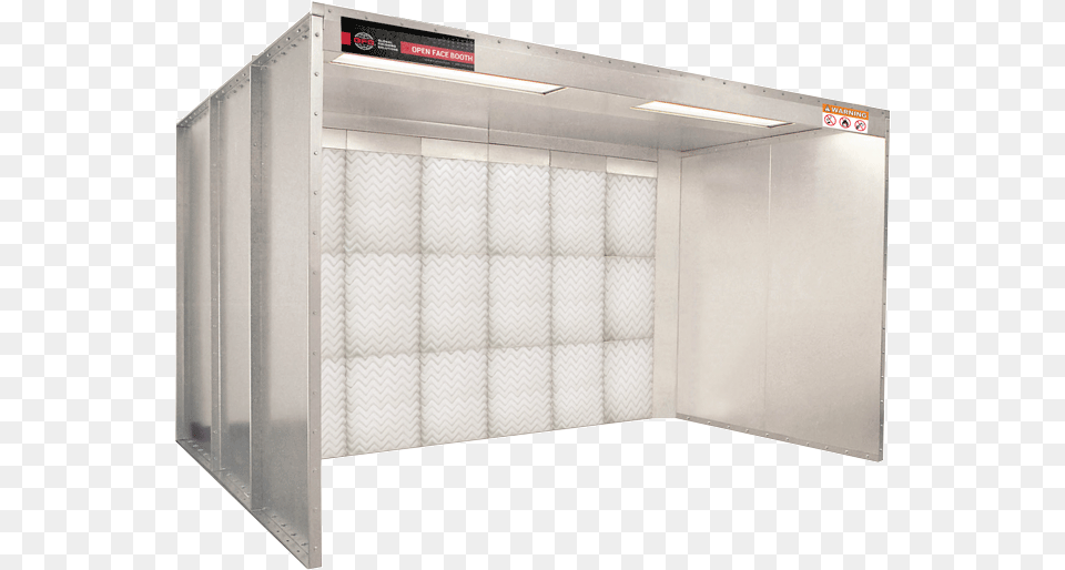 Open Front Paint Booth Open Face Spray Booth, Indoors Free Png