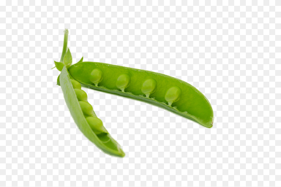 Open Full Pod, Food, Pea, Plant, Produce Free Png Download
