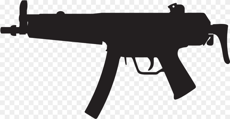 Open Gampg Mp5 Ris, Firearm, Gun, Machine Gun, Rifle Png Image