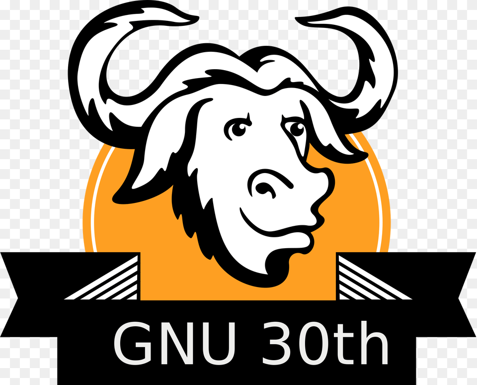 Open Gnu Software, Logo, Animal, Mammal, Wildlife Free Png Download