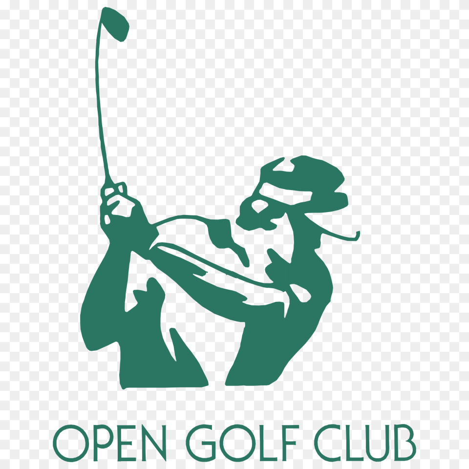 Open Golf Club Logo Transparent Vector, Person, People, Animal, Team Free Png Download