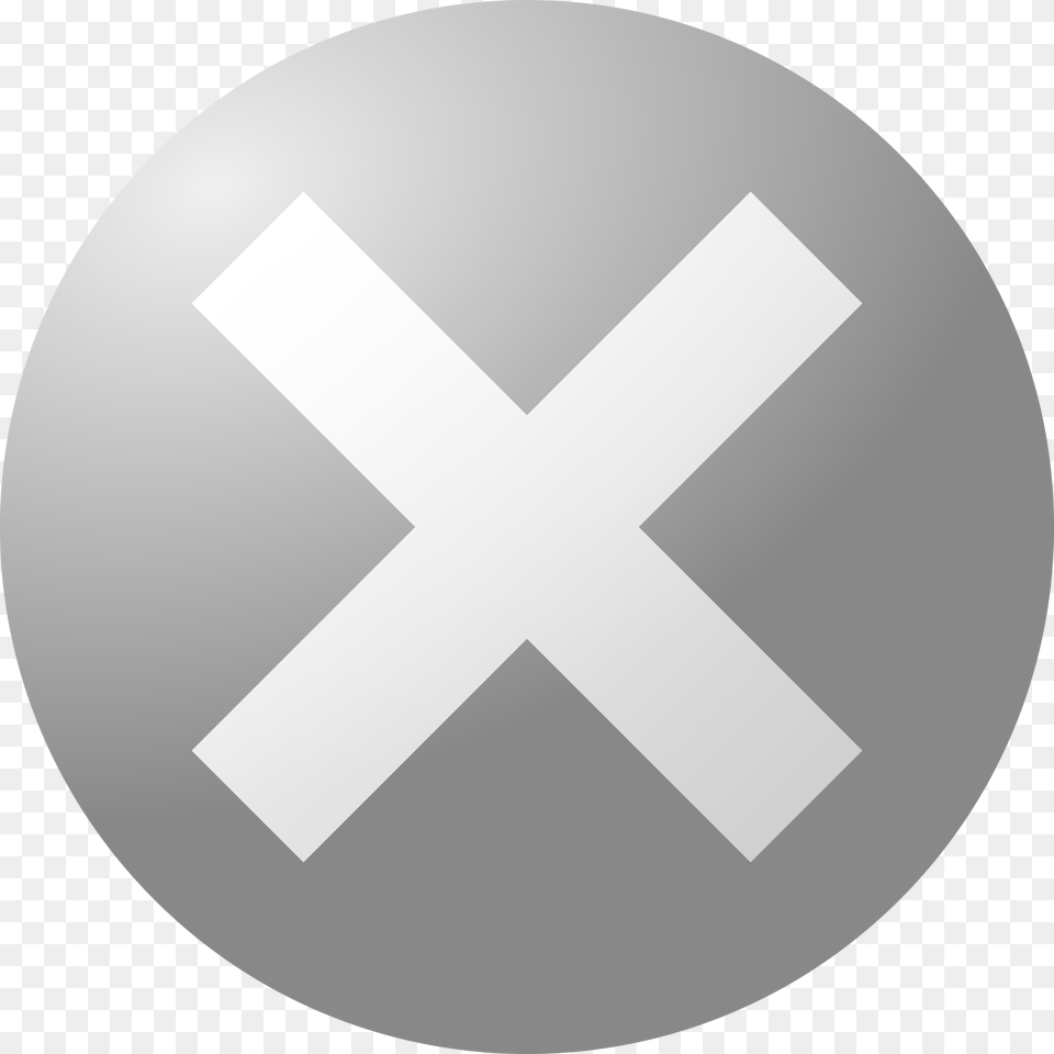 Open Grey Close Button, Disk, Symbol, Cross Png