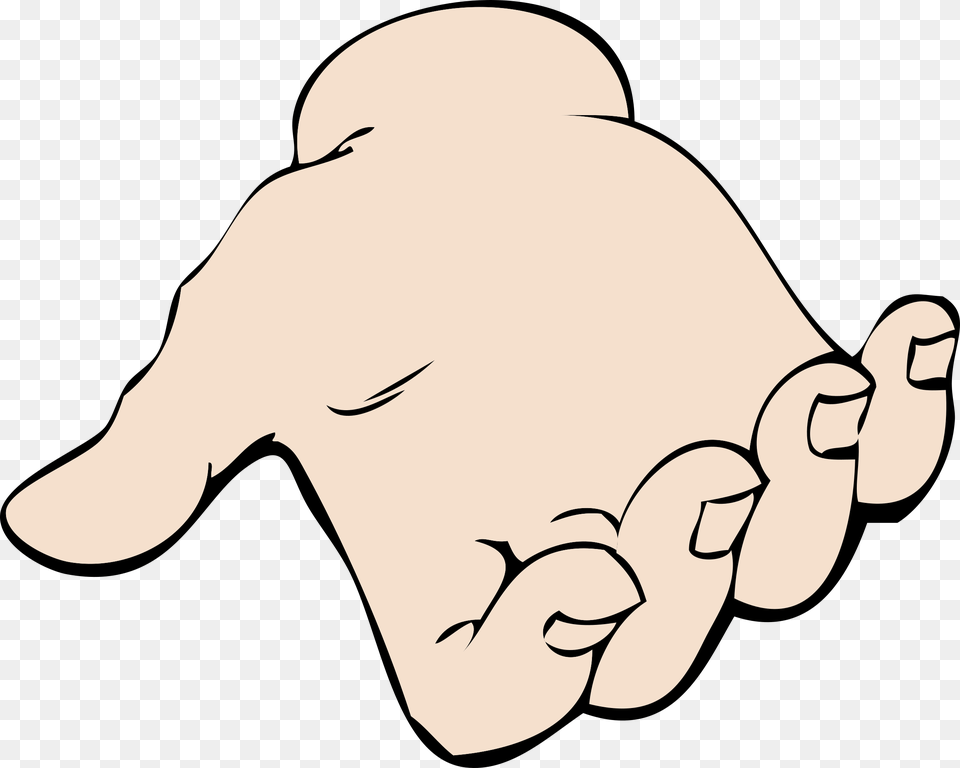 Open Hand Clipart Open Hand Clipart, Body Part, Person, Finger, Baby Png Image