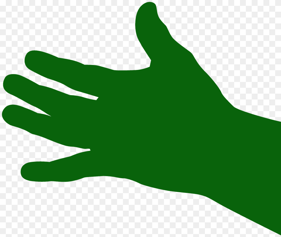 Open Hand Silhouette, Body Part, Finger, Person, Glove Free Png