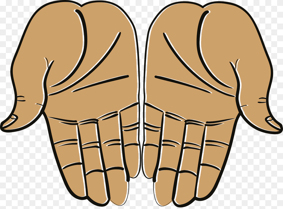 Open Hands Clipart, Body Part, Finger, Hand, Person Png