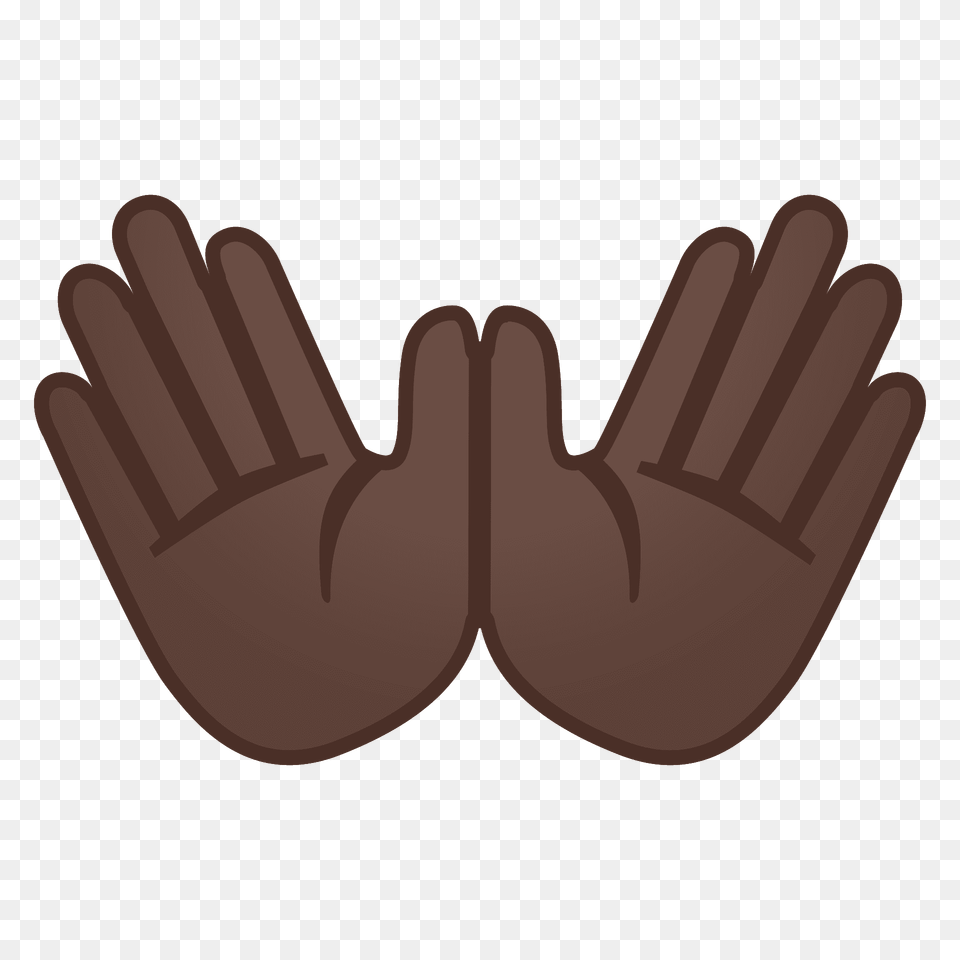 Open Hands Emoji Clipart, Body Part, Clothing, Glove, Hand Png