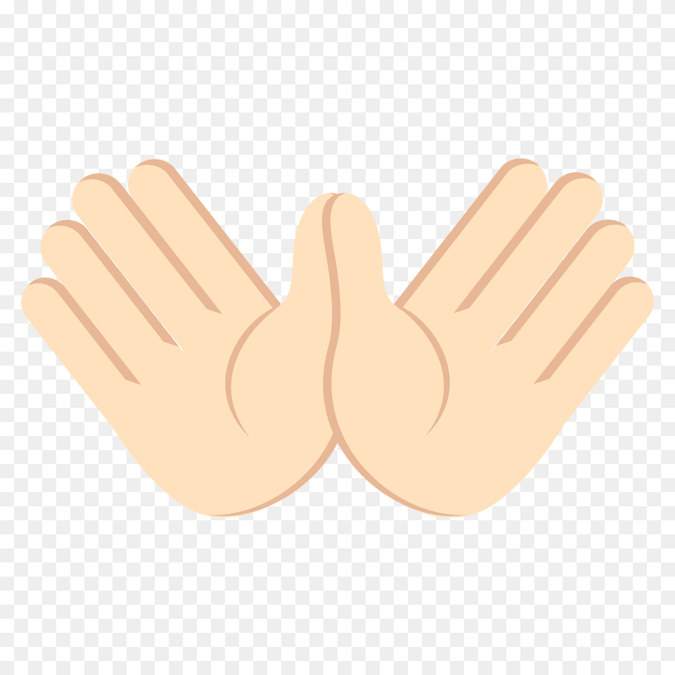 Open Hands Emoji Clipart, Body Part, Hand, Person, Finger Free Png Download